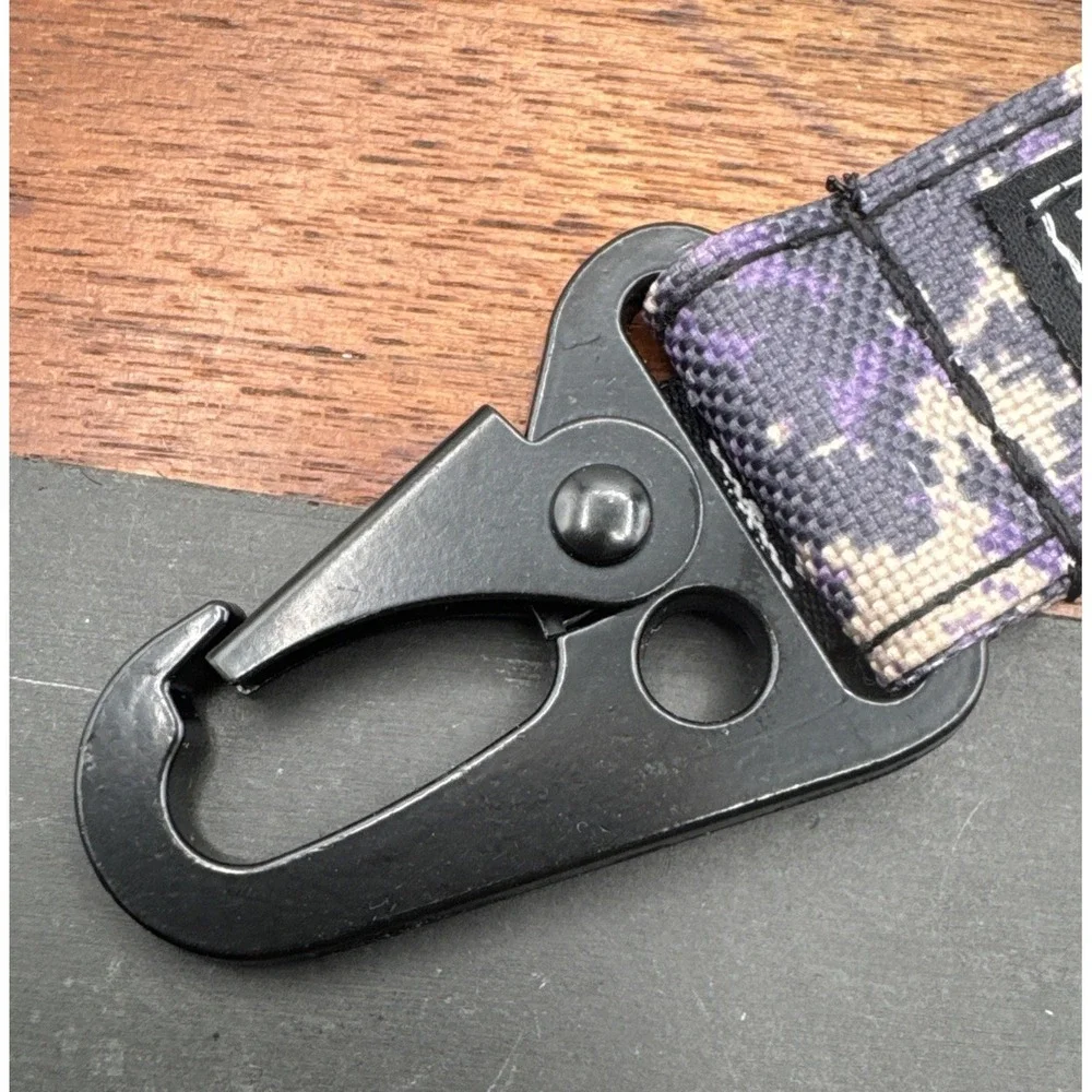 Robin Ruth Alaska Key Ring Purple Digital Camo